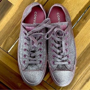 Converse! Pink Glitter!